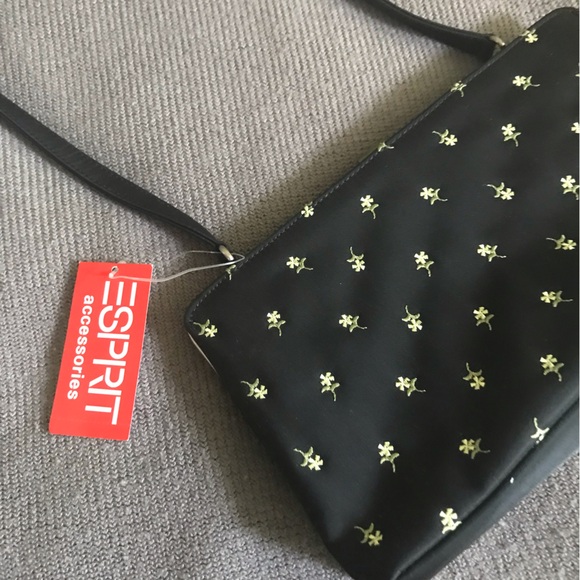 Va Brahe ESPIRIT black shoulder bag. Chic bag - Picture 4 of 4